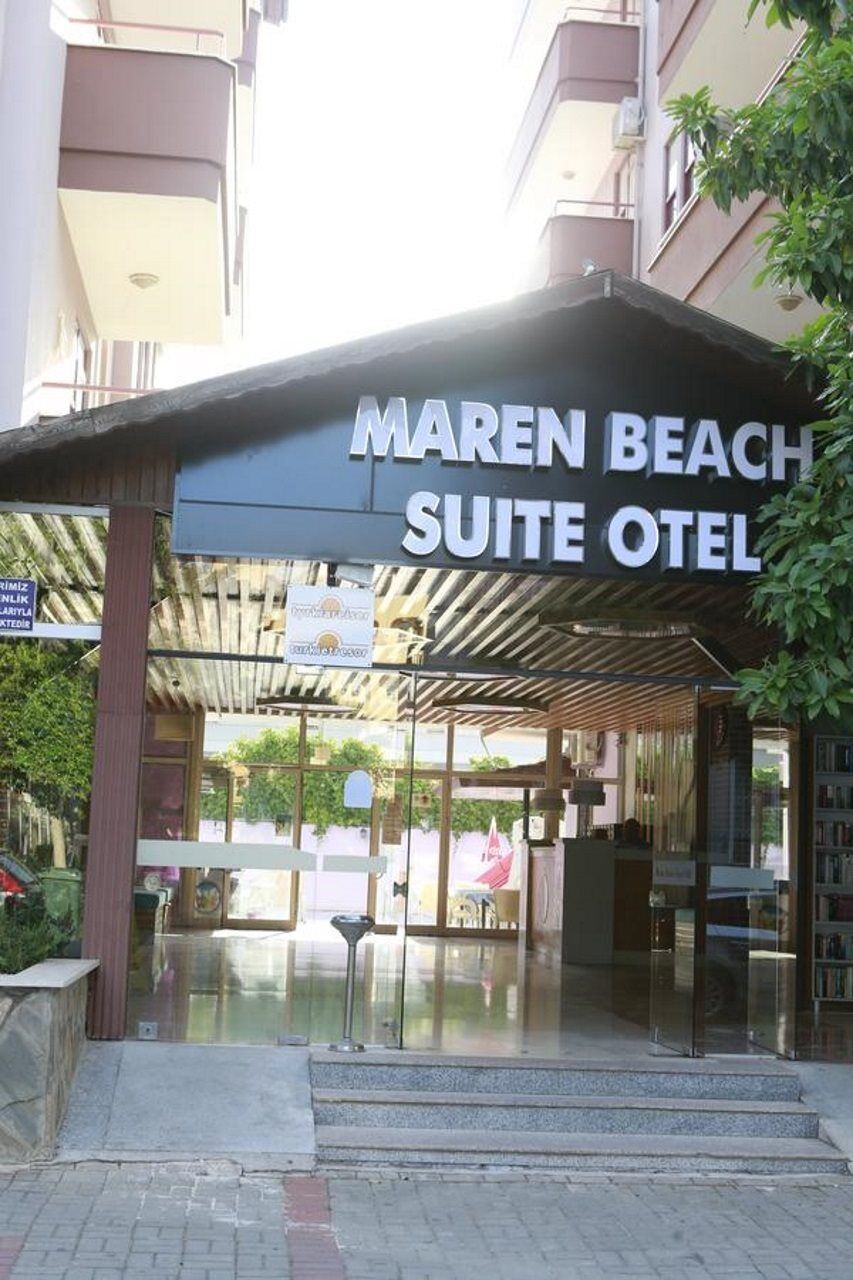 Maren Beach Apart Hotel Alanya Exterior foto